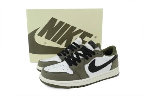 Air Jordan 1 Low Medium Olive – photo 6