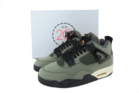 Undefeated x Air Jordan 4 Olive – photo 6