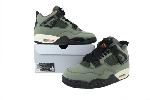 Undefeated x Air Jordan 4 Olive – photo 7