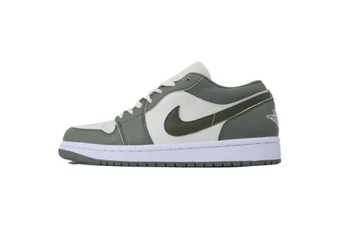 Air Jordan 1 Low Green/White