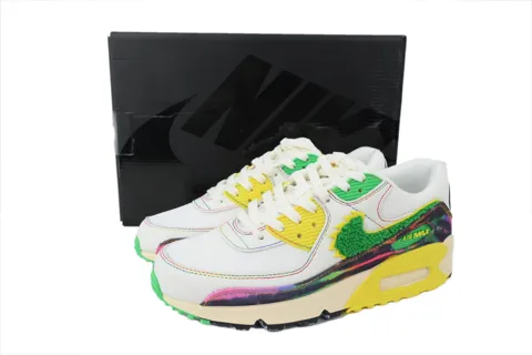 Nike Air Max 90 White/Green – photo 6
