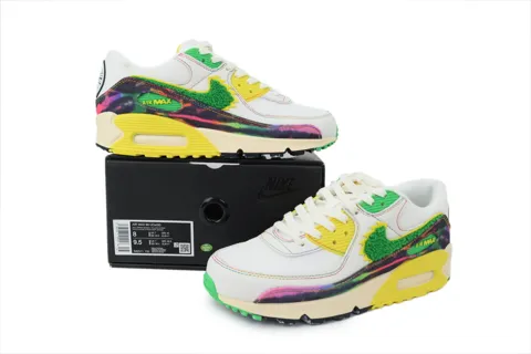 Nike Air Max 90 White/Green – photo 7