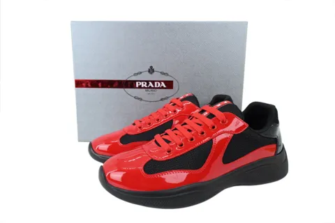 Prada Sneakers Black/Red – photo 6
