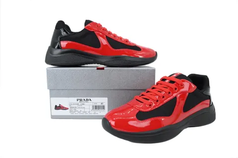 Prada Sneakers Black/Red – photo 7