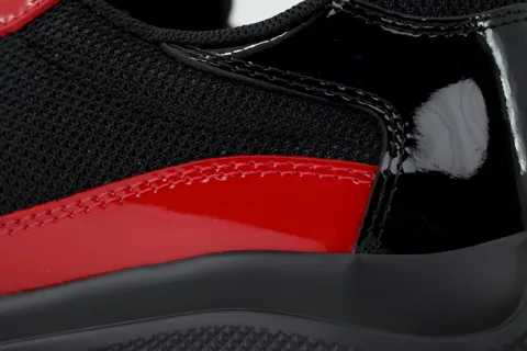 Prada Sneakers Black/Red – photo 5