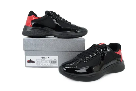 Prada Sneakers Black/Red – photo 6