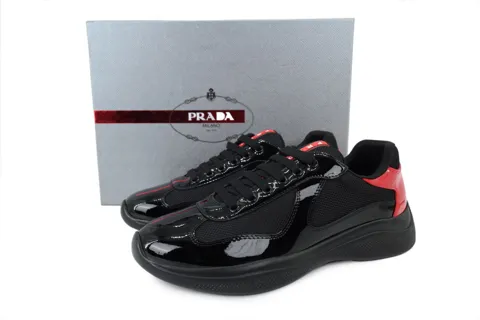 Prada Sneakers Black/Red – photo 7