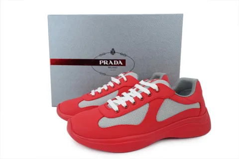 Prada Sneakers Red – photo 7