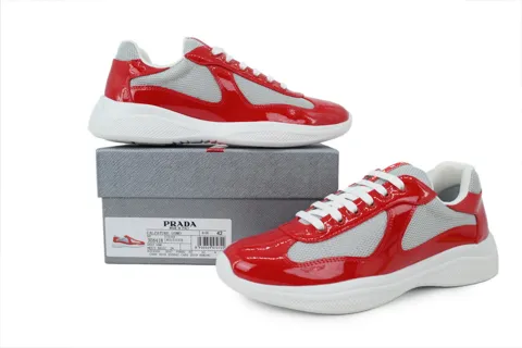 Prada Sneakers Red – photo 6