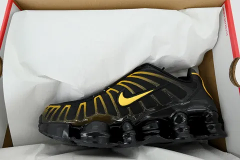 Nike Shox TL Black University Gold – photo 8
