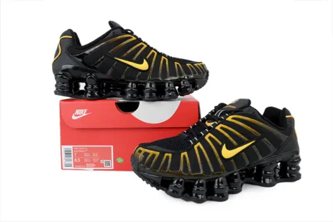 Nike Shox TL Black University Gold – photo 7