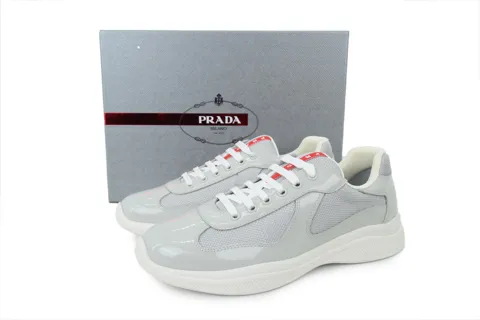 Prada Sneakers Off-White/Grey – photo 7
