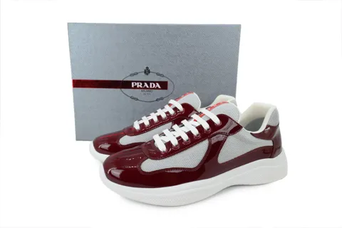 Prada Sneakers Burgundy – photo 7