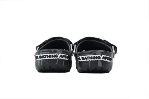 BAPE x Crocs Classic Clog ABC Camo - Black – photo 6