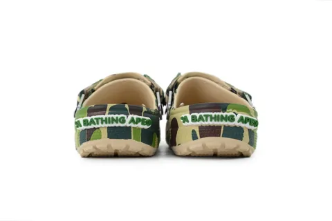 BAPE x Crocs Classic Clog ABC Camo - green – photo 9