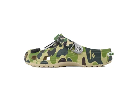 BAPE x Crocs Classic Clog ABC Camo - green – photo 3