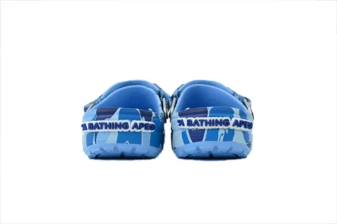 BAPE x Crocs Classic Clog ABC Camo - blue – photo 6