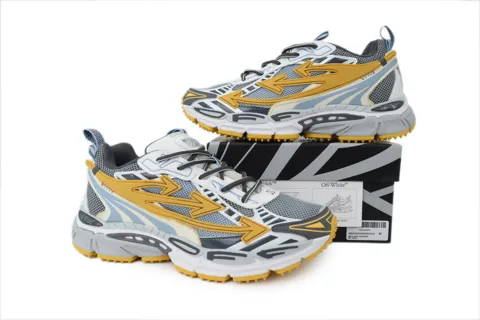 Off-White Be Right Back Yellow/Grey – photo 7