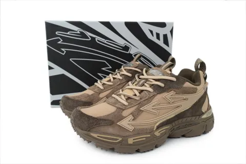 Off-White Be Right Back Coffee Brown – photo 11
