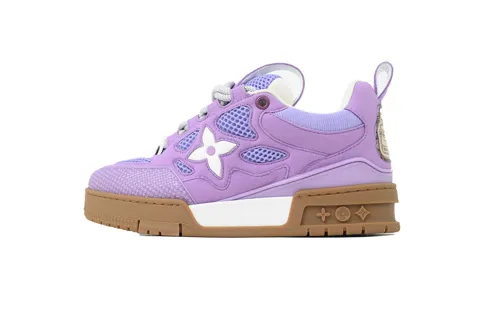 Louis Vuitton Skate Purple/White