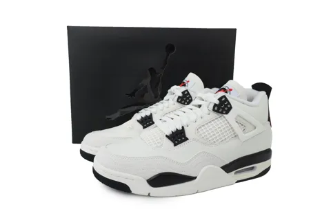 Air Jordan 4 White/Black/Red – photo 6