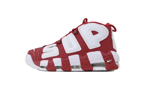 Supreme x Nike Air More Uptempo Red