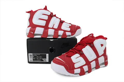 Supreme x Nike Air More Uptempo Red – photo 7