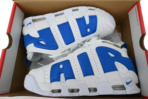 Nike Air More Uptempo White Hyper Royal – photo 8