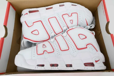 Nike Air More Uptempo White Red – photo 8