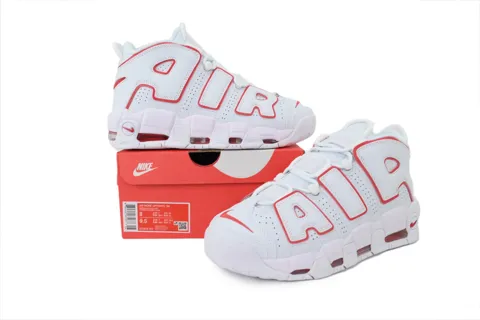 Nike Air More Uptempo White Red – photo 7