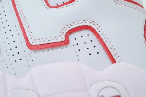 Nike Air More Uptempo White Red – photo 5