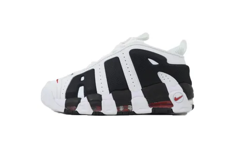 Nike Air More Uptempo Black and White