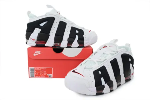Nike Air More Uptempo Black and White – photo 7