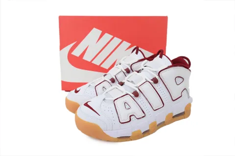 Nike Air More Uptempo White Team Red Gum – photo 6