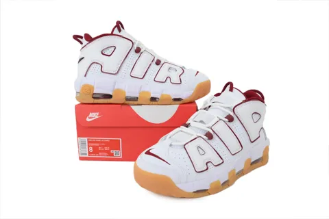 Nike Air More Uptempo White Team Red Gum – photo 7