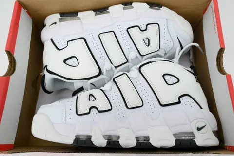 Nike Air More Uptempo White Black – photo 8