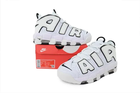 Nike Air More Uptempo White Black – photo 7