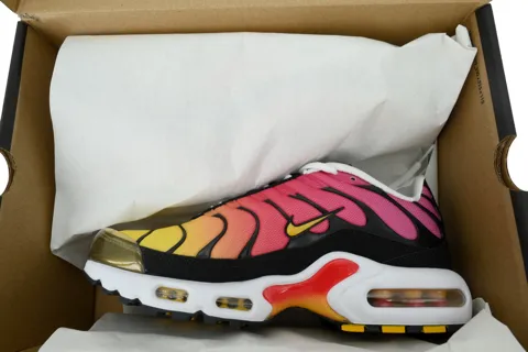 Nike Air Max Plus Gold Raspberry Red – photo 8