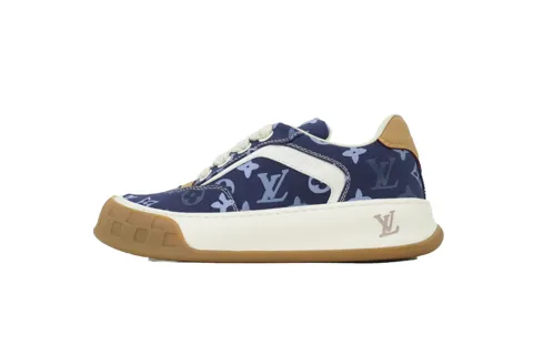 Louis Vuitton Trainer Blue Print