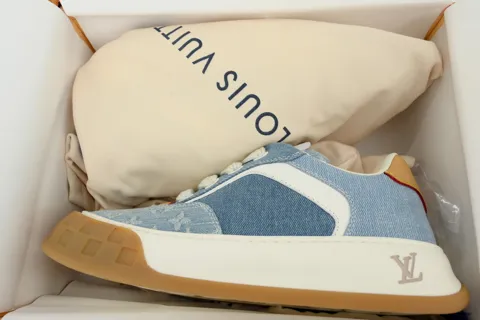 Louis Vuitton Trainer Blue Denim – photo 8