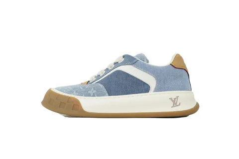 Louis Vuitton Trainer Blue Denim