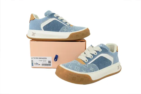 Louis Vuitton Trainer Blue Denim – photo 7