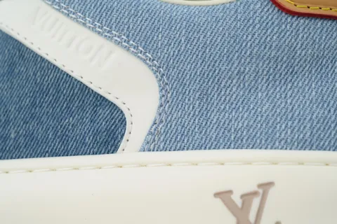 Louis Vuitton Trainer Blue Denim – photo 5