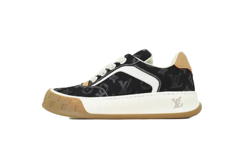 Louis Vuitton Trainer Black Print