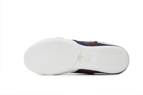 Miu Miu Gymnasium Baltic blue/burgundy – photo 4