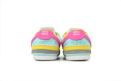 Miu Miu Gymnasium Anise Fuchsia – photo 3