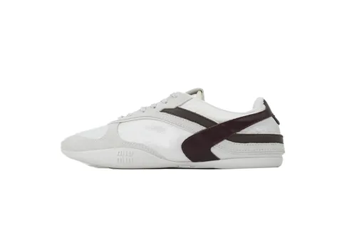 Miu Miu Gymnasium White Burgundy