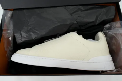 Zegna Sneakers Triple White – photo 8