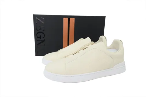 Zegna Sneakers Triple White – photo 6