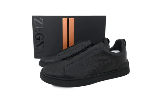 Zegna Sneakers Triple Black – photo 6